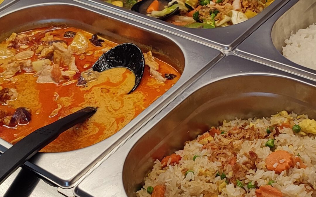Så är det dags igen för vår thailändska buffémiddag!